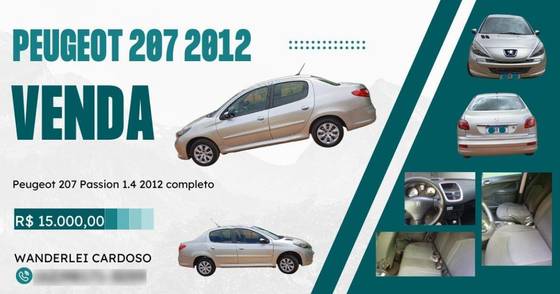 PEUGEOT 207 1.4 XR 8V FLEX 4P MANUAL